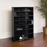 Sauder Multimedia Storage Tower Cinnamon Cherry