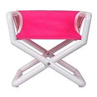 Hoohobbers Junior Director Chair, Pink Canvas
