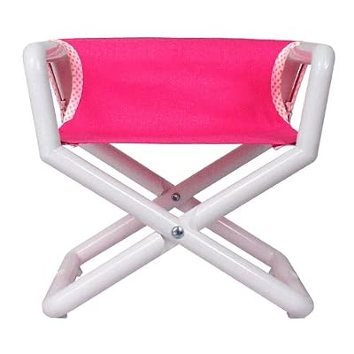 Hoohobbers Junior Director Chair, Pink Canvas