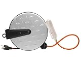 Designers Edge E215 30-Foot Metal Extension Cord Reel with Diamond Plate