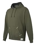 Vintage Hooded Sweatshirt with Thermal-Lined Hood