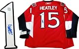 Dan Heatley Autographed Ottawa Senators Jersey