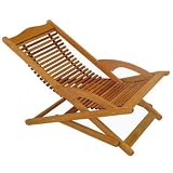 Patio Outdoor Chair - Copacabana Folding Chair - Eucalyptus Wood - Wood Finish - INT - BT - 213 - B000QS7IVK
