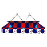 Other Brands Atlanta Braves 40W-in. Stained Glass Pool Table Light