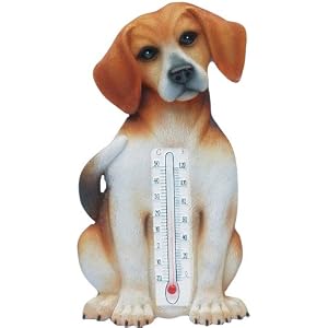 Beagle Dog Indoor Outdoor Thermometer Home Garden Decor