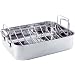 KitchenAid Gourmet Distinctions 16.5-Inch Roaster with Rack, Stainless Steel
