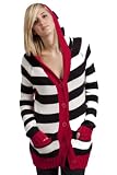 Roxy Womens Redwood Hoodie Knit Fasion Sweater Blk/Pnk/Wht 467429 BSF 41GzR3sBatL. SL160 Roxy Womens Redwood Hoodie Knit Fasion Sweater Blk/Pnk/Wht 467429 BSF
