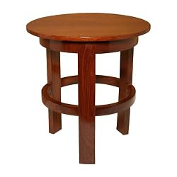 Harp Table, Small, 15"x15 1/2"