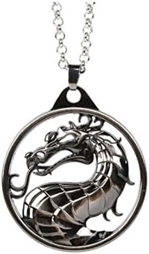 VWJewelry Mortal Kombat Necklace Enchanted Palace Imperial Pendant In Silver