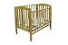 Dream On Me 3-in-1 Folding Portable Crib - Naturals