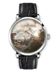SPRAWL Aanalog Fashion Series Silver Ladies Watches of Genuine Black Leather Strap,Unique Wrist Watch for Women Girls Designed with Bottle of bubbles