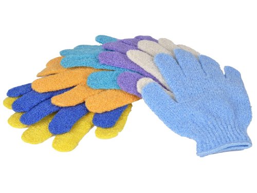 Body Scrub - One of the Best Skin Exfoliation Products - Exfoliating Gloves (4 Per Pack) - Loofah or Bath Mitt Provides Great Body Polish and Spa Like Treatments - This Exfoliator Is Great for Body Treatments and Will Get Rid of All Dead Skin Cells Body Scrub - One of the Best Skin Exfoliation Products - Exfoliating Gloves (4 Per Pack) - Loofah or Bath Mitt Provides Great Body Polish and Spa Like Treatments - This Exfoliator Is Great for Body Treatments and Will Get Rid of All Dead Skin Cells