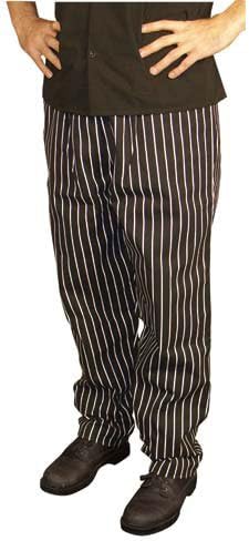 Baggy Style Chef Pants - Chalk Stripe 1 Each