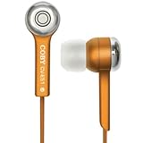 Coby Jammerz High-Performance Isolation Stereo Earphones CVE52ORG (Orange)