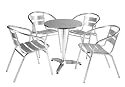 Aluminium & Steel 5 Piece Dining Set
