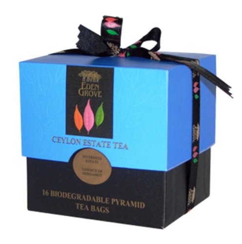Eden Grove Black Tea Bergamot, 16-count Pyramid Tea Bags, 1.7-Ounce Boxes (Pack of 3) by Eden Grove