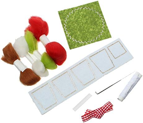 Happy Mushroom Felting Kit - Create Your Own Mini-Mushroom Felting Set - All Tools Included!