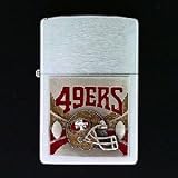 Large Emblem NFL Zippo - San Francisco 49ers
