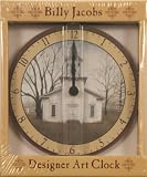 Clock - Billy Jacobs Amazing Grace SM - Primitive - Country Rustic Church Art