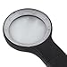 Neewer® 5X Portable Handheld AA Powered Switch LED Magnifier 6.9cm Lens Diameter For Night Reading Searching