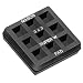 Mason 3SW3X3R Super W Natural Rubber Vibration Isolation Waffle Pad, 3" Length x 3" Width x 3/4" Thick, (Box of 72)