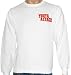 YOUTH ATTACK - Robot - White Crewneck Sweatshirt