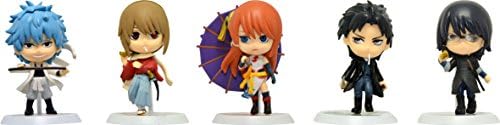 Japanese Manga Gintama Action Figures Set of 5 Pieces Set A