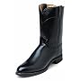 Justin Men's 'Airport Friendly' Roper Boots- Black