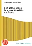 List of Dungeons Dragons 3.0 Edition Monsters