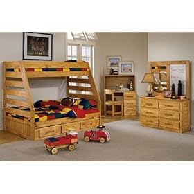 The Explorer Twin-Full Bunk Bed by Discovery World