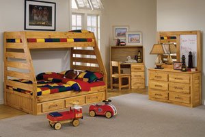 Childrens Toyshop  Toys : The Explorer Twin-Full Bunk Bed