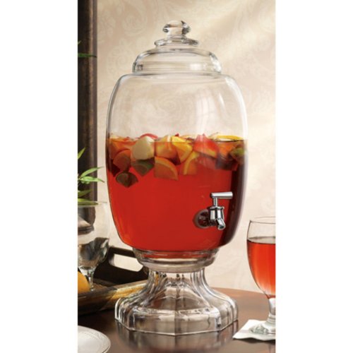 Godinger Westbury 3 gal. Glass Beverage Dispenser