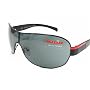 Prada SPS 54H SPS54H Smoke Lens 1BO-1A1 Matte Black Frame Sunglasses - Size: xx-xx-125