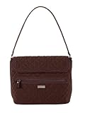 Vera Bradley Flap Shoulder Bag in Espresso