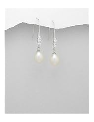 CZ Earrings In 92.5 Sterling Silver