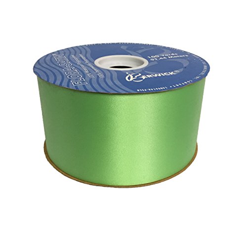 Berwick 2-3/4-Inch Wide by 100-Yard Spool Flora Satin Craft Ribbon, Mint