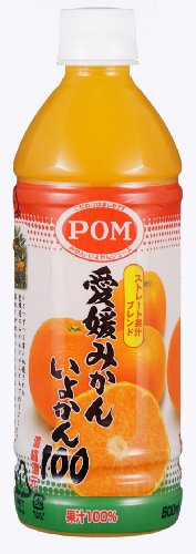 (お徳用ボックス) ポン 愛媛みかんいよかん混合100% 500mlPET×24本