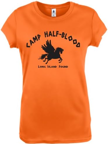 Camp Half Blood Cool Percy Jackson Halloween Costume Womens Shirt X-Large Orange