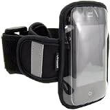 New Arkon Sports Armband For Iphone Models-Black Water Resistant Sweat Proof Material Velcro Strap