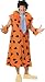 Rubies Men's The Flintstones Fred Costume, Orange/Black, X-Large