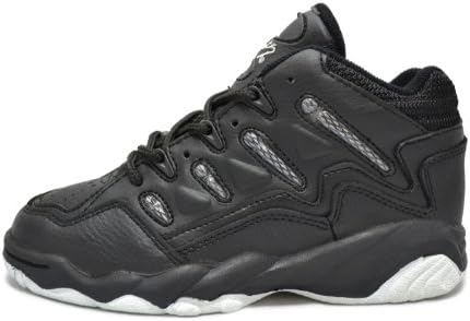 Peaks Boy's Zephyr-H Black High-Top Shoe 2 M US