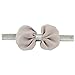 Bestjybt® 9PCS Sweet Babys Girls Chiffon Flower Elastic Bow Headband Head Wrap Turban Knot Hairband