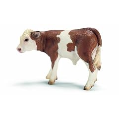 Schleich 13642  - Bauernhof, Fleckvieh-Kalb
