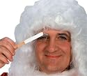 Santa eyebrow whitener make-up kit non-toxic