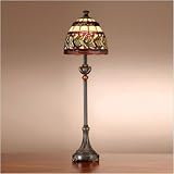 Aldridge Buffet Lamp in Antique Bronze and Gold