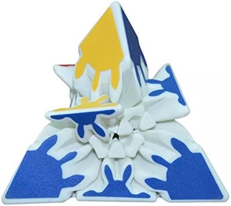 FormulaÃ'Â® HeShu Gear Pyraminx 3x3x3 Magic Cube - White by Formula toys