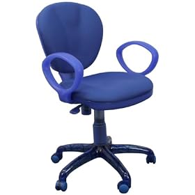 Children's Blue Computer Chair.