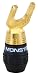 Monster Ql Gas-h Mkii Efs Quicklock Mkii Gold Angled Spade C