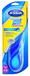 Dr. Scholl's Massaging Gel Insoles, Women's 6-10, 1 pair (Pack of 2)