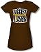 The Biggest Loser Logo Ladies Cap-Sleeve Sheer T-Shirt